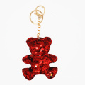 Wholesale fashion Sequin Animal Keychain